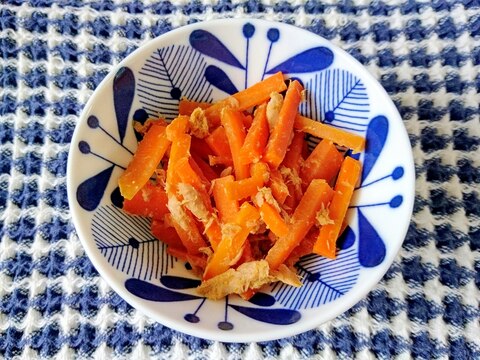 人参とツナの味噌炒め